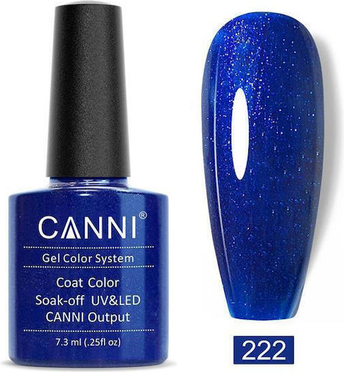 Canni Odourless Ημιμόνιμο Βερνίκι Νυχιών 222 7.3ml