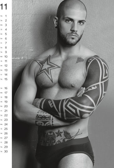 Calendar Pin-up Soft Men 2026 Pachet 10
