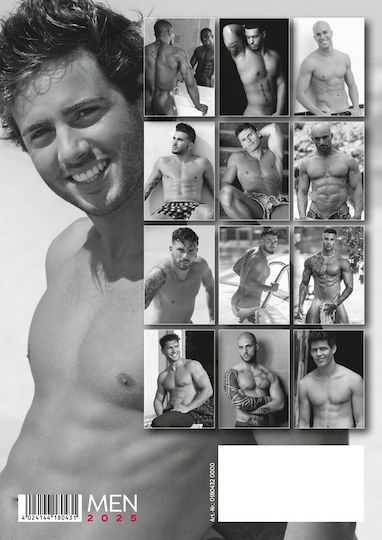 Calendar Pin-up Soft Men 2026 Pachet 10