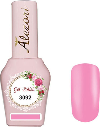 Alezori Classic Semipermanent Lac de Unghii 3092 Roz intens Barbie 15ml 1buc