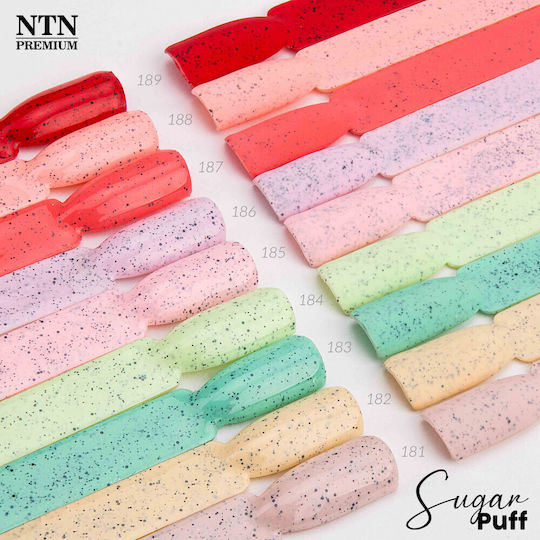 NTN Premium Sugar Puff Хибриден Лак за Нокти 182 5мл 1бр