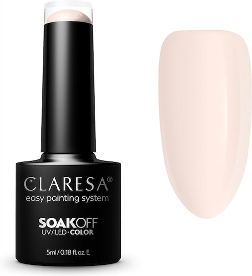Claresa Claresa Gel Nail Polish Nude 122 Pink 5ml