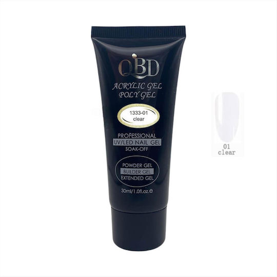 QBD Acrygel Νυχιών CLEAR 30ml