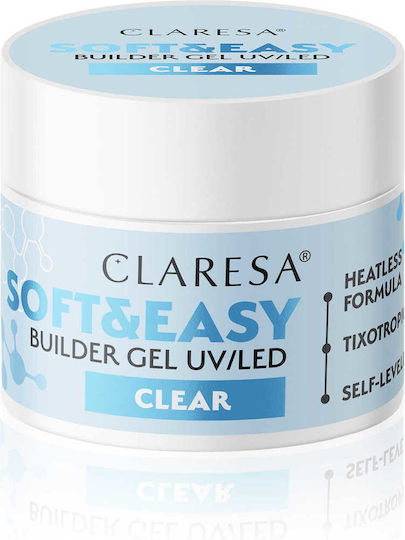 Claresa Soft & Easy Constructor Gel Gel pentru Unghii Transparent 45gr