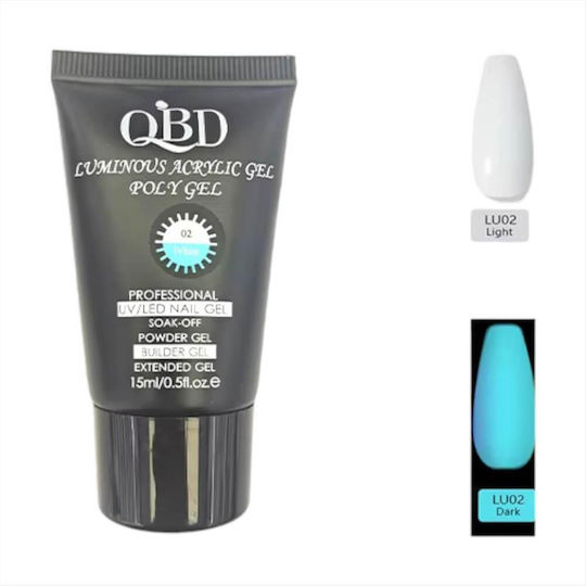QBD Luminous Acrygel Νυχιών 02 002 15ml