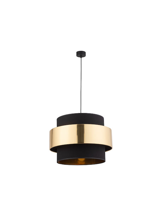 TK Lighting Lustră Negru cu Dulie E27