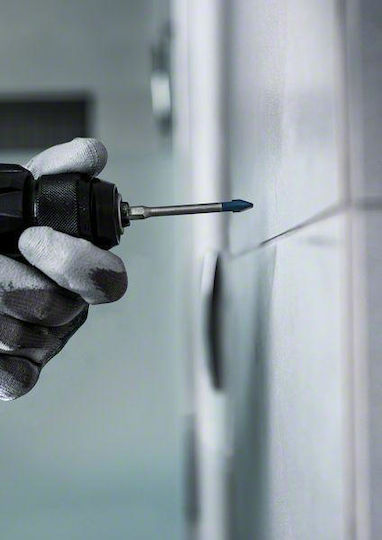 Bosch Expert HEX-9 Свредло с Шестоъгълна Опашка за Стъкло και плочки 7мм