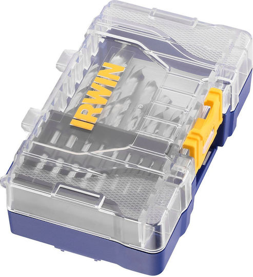 Irwin Drill Set of 15 Diamond Drills HSS with Cylindrical Shank for Metal