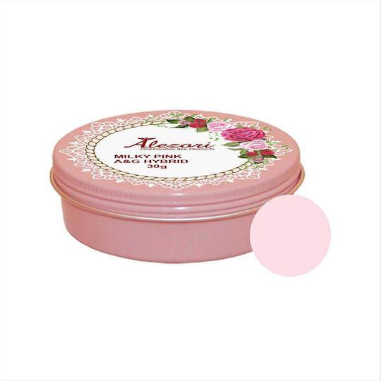Alezori A&G Hybrid Nail Acrygel Milky Pink 30gr