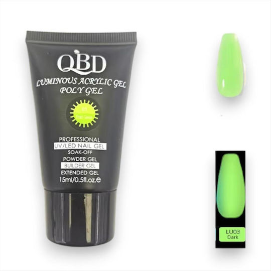 QBD Luminous Nail Acrygel 03 Colorful 15ml