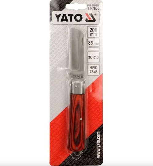 Yato Μαχαίρι Ηλεκτρολόγου Ίσιο 200mm Πολυεργαλείο