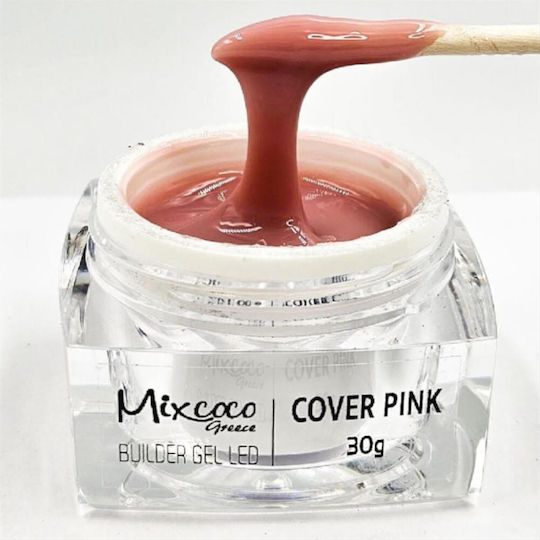 Mixcoco Builder Gel Νυχιών Ροζ 30gr