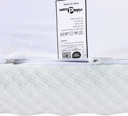 vidaXL Ανώστρωμα Υπέρδιπλο Polyester 160x200x6εκ.