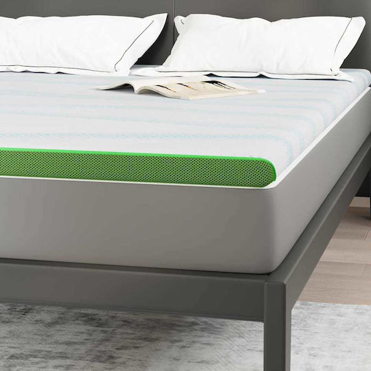 vidaXL Ανώστρωμα Υπέρδιπλο Polyester 160x200x6εκ.