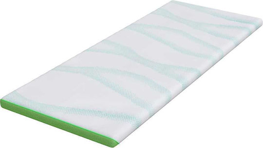 vidaXL Mattress Topper Single Polyester 80x200x6cm