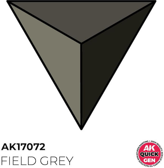 AK Interactive Model Making Paint Field Grey 17ml