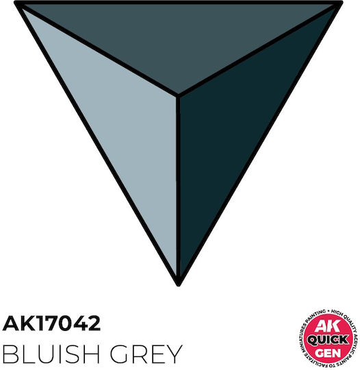 AK Interactive Боя за Моделизъм Bluish Grey 17мл