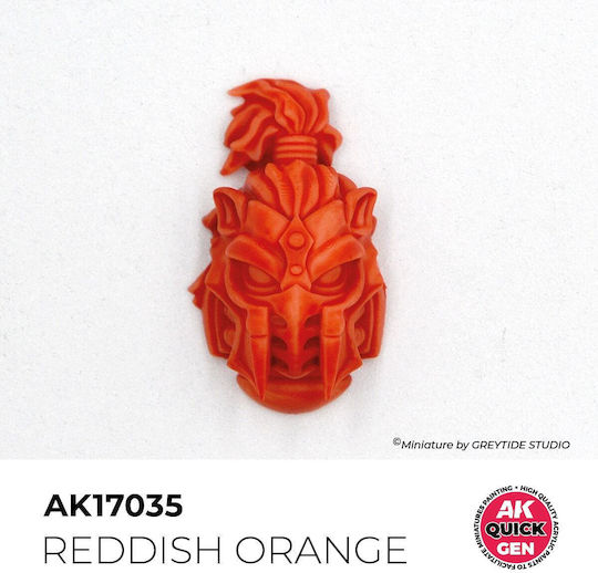 AK Interactive Model Making Paint Reddish Orange 17ml