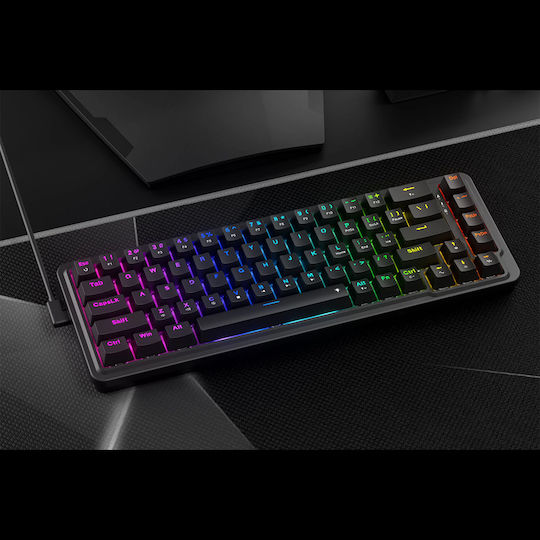 Redragon K709 Gaming Μηχανικό Πληκτρολόγιο 65% με RGB φωτισμό (Αγγλικό US)