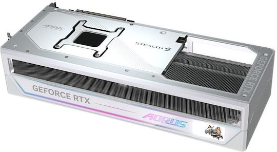 Gigabyte GeForce RTX 5090 32GB GDDR7 Aorus Stealth Ice Κάρτα Γραφικών