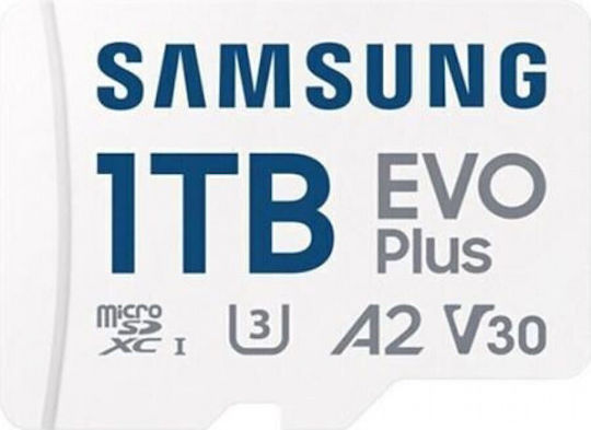 Samsung Pro Plus SDXC 1.0TB Клас 10 UHS-I с адаптер