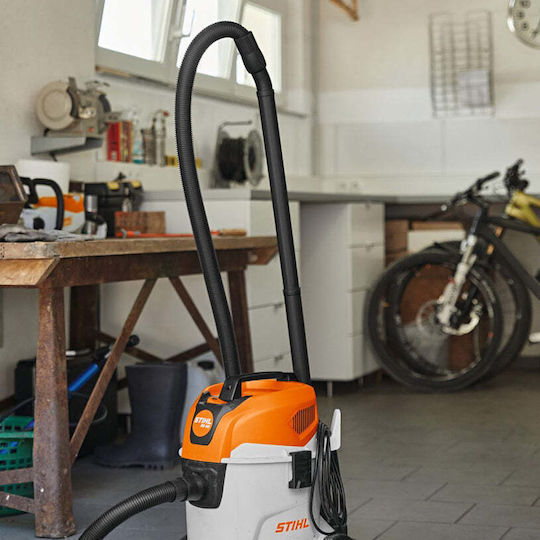 Stihl SE 33 Прахосмукачка За Течности / Твърди 1400W с Пластмаса Контейнер 12лт