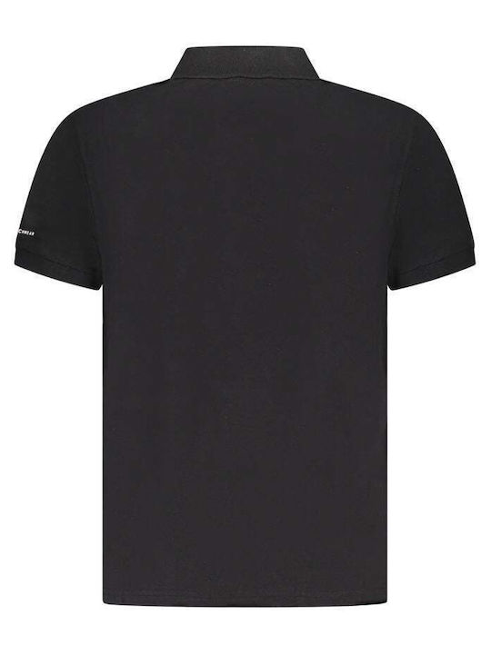 Polo Short Sleeve Blouse Black