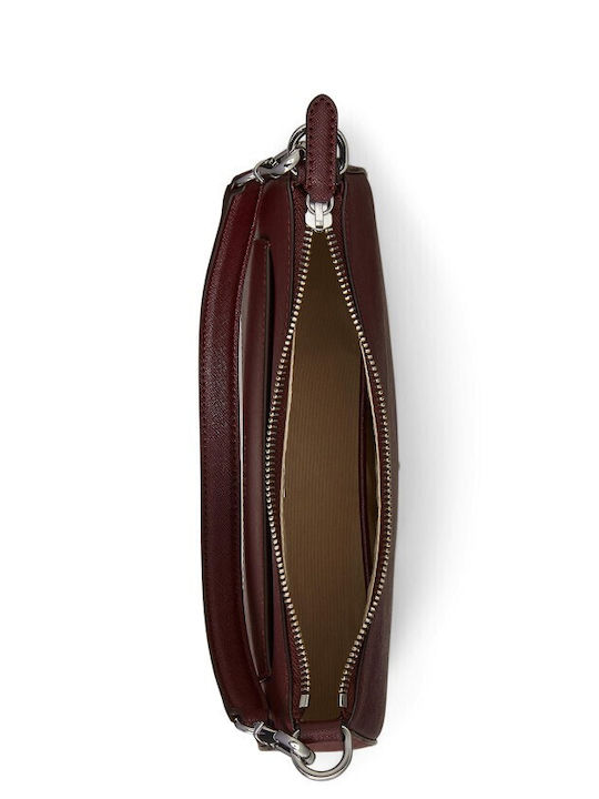Leather Women's Bag Shoulder Burgundy