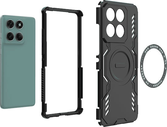 Techsuit Back Cover Plastic Blue (Motorola Edge 60 Fusion)