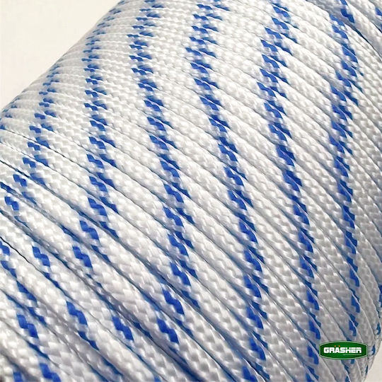 Grasher Σχοινί Ελαστικό Πολυεστερικό 8mm Ρολό 100m 104010