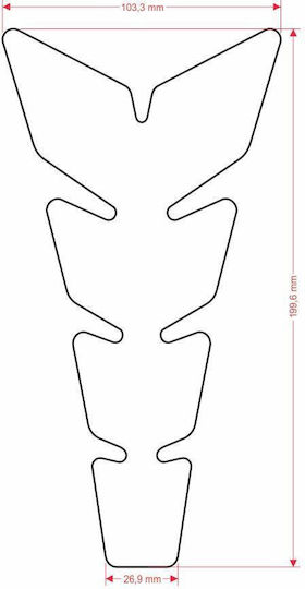 Стикер За Резервоар Cgan117p Tankpad Print