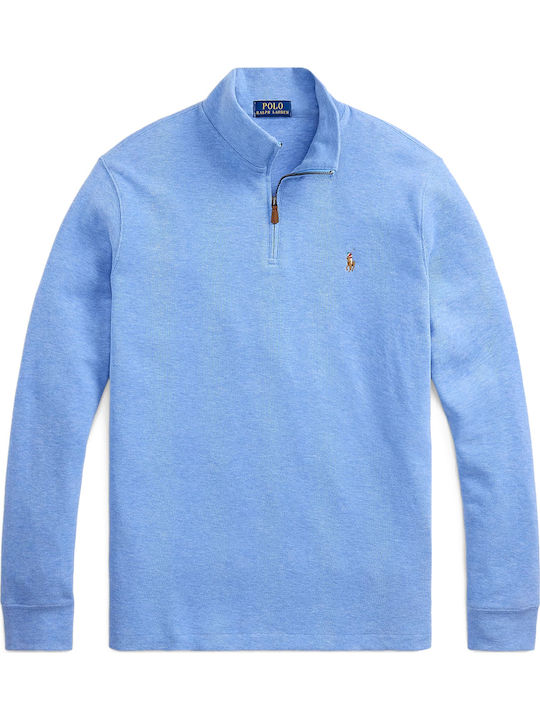 Polo Blouse Soft Royal Heather