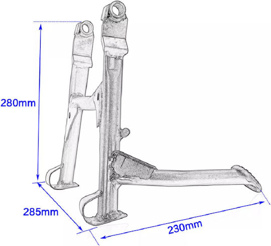 Kawasaki Double Central Stand Motorcycle Peripheral Parts DJC-2726