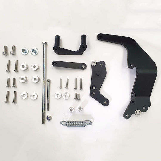 Cosmo Double Central Motorcycle Stand in Black Color 800.1904