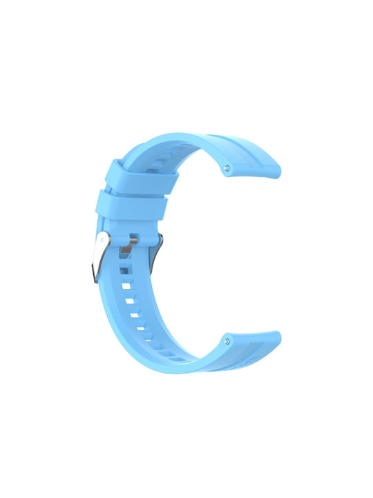Каишка Силикон Син (Amazfit GTS 2e - Амазфит GTS 2e)
