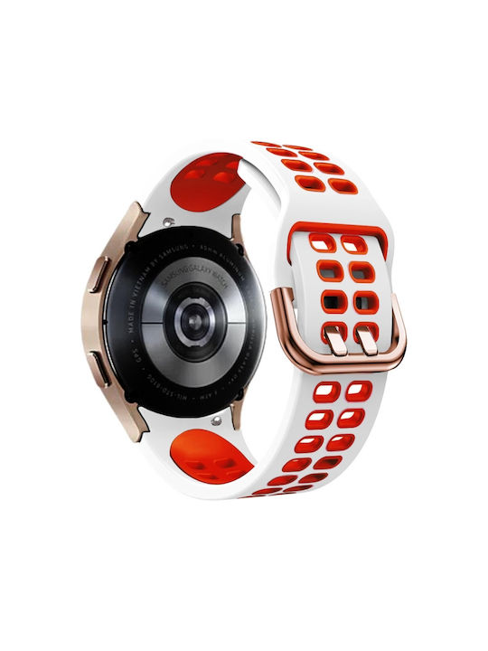 Λουράκι Κόκκινο (Galaxy Watch4/5/6/7/FE/4 Classic/6 Classic/5 ProHuawei Watch 4 / Watch 4 Pro) Λουράκι Κόκκινο (Galaxy Watch4/5/6/7/FE/4 Classic/6 Classic/5 ProHuawei Watch 4 / Watch 4 Pro)