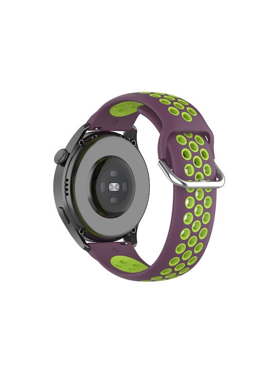Λουράκι Σιλικόνης Μωβ (Huawei Watch GT 2eHonor GS Pro)