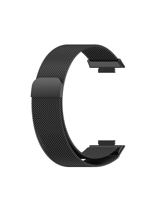 Каишка Неръждаема стомана Черен (Huawei Watch Fit 2 - Хуавей Уотч Фит 2)