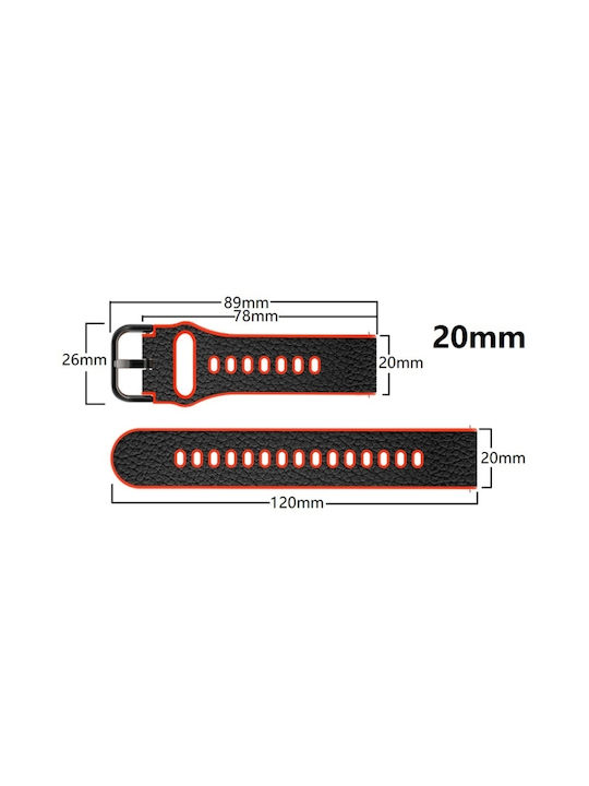 Armband Silikon Braun (Huawei Watch GT 3 42mm, Watch GT 2 42mm)