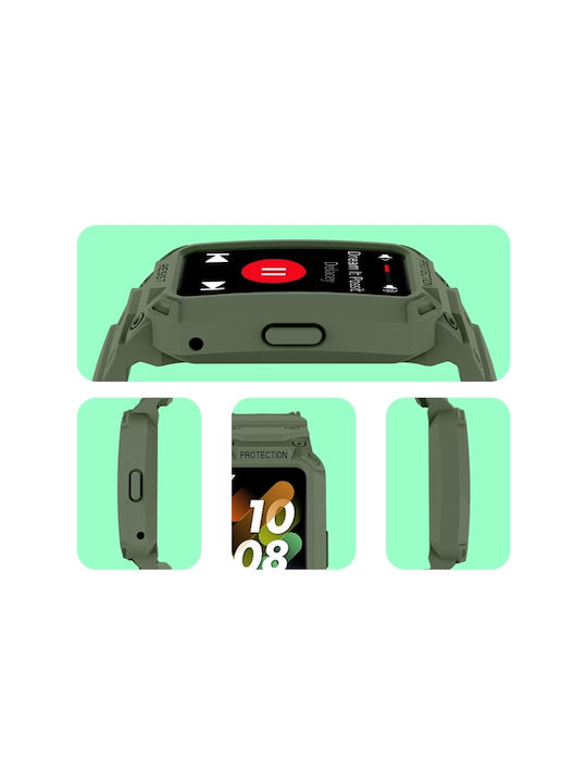 Armband Silikon Grün (Huawei Band 7Honor Band 6)
