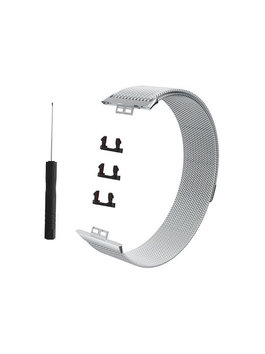 Armband Rostfreier Stahl Silber (Huawei Watch Fit)