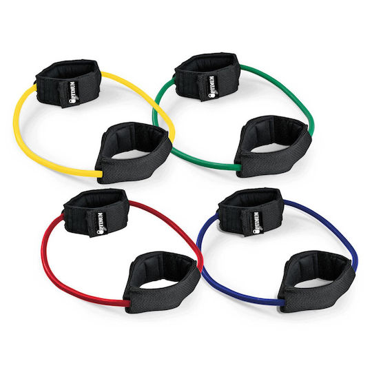 Optimum Tube Expander Resistance Tubing Loop Band Light with Handles Red