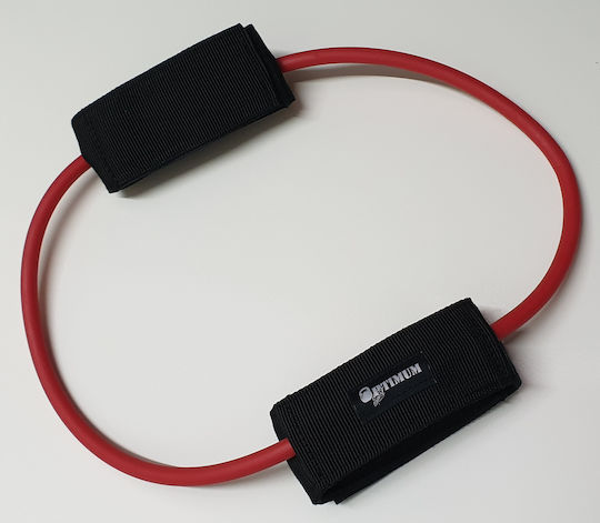 Optimum Tube Expander Resistance Tubing Loop Band Light with Handles Red