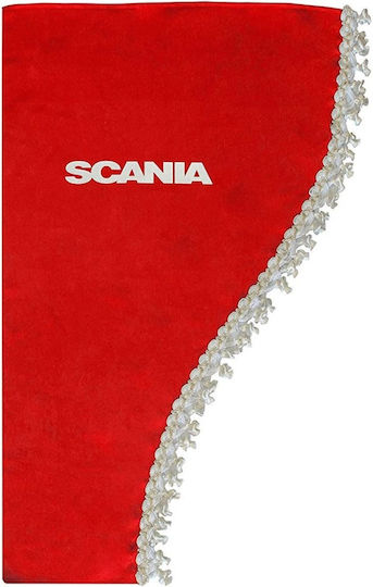 Σετ Κουρτίνες 3 Τεμαχίων Scania Κόκκινες