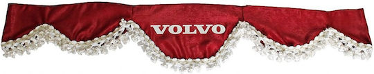 3-Τεμάχιο Σετ Κουρτινών Volvo Βουργουνδί