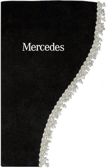 Mercedes Schwarze 3-Teiliges Vorhang-Set