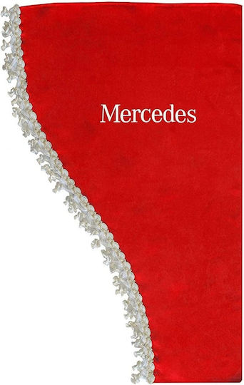 Mercedes 3-Teiliges Vorhang-Set Rot