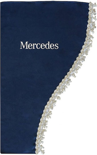 Mercedes 3-Teiliges Vorhang-Set Blau