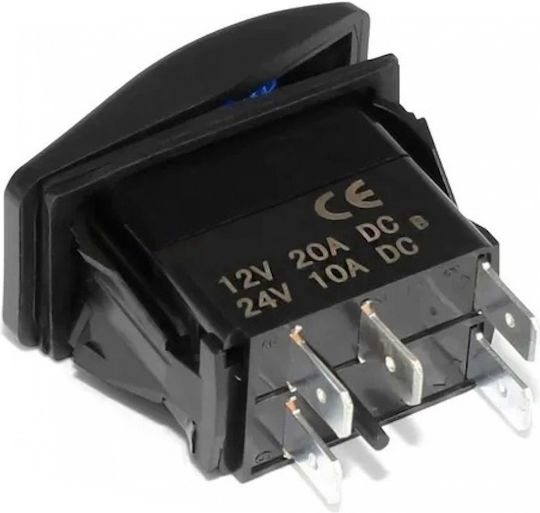 Вграден Превключвател Включване Изключване Барове Прожектори 12v 24v Задни Светлини C00502