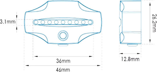 Motorcycle Analogue Speedometer